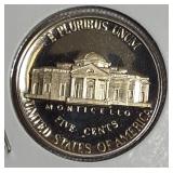 1984,1985,1986 & 1987 Jefferson Nickel Clad Proofs