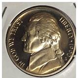 1988,1989,1990 & 1991 Jefferson Nickel Clad Proofs