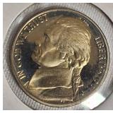 1988,1989,1990 & 1991 Jefferson Nickel Clad Proofs