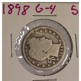 1898 Barber Quarter