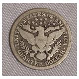 1898 Barber Quarter