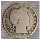 1899-O Barber Quarter