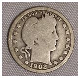 1902 Barber Quarter