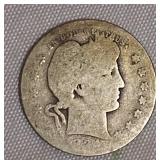 1904 Barber Quarter