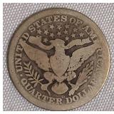 1914-D Barber Quarter