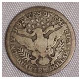 1916 Barber Quarter