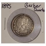 1895 Barber Quarter