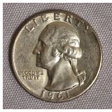 1961 MS66 & 1961 MS65 Washington Silver Quarters