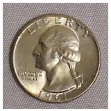 1961 MS65 & 1961 MS67 Washington Silver  Quarters