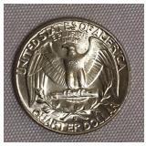 1962- D MS65 & 1964- D MS65 Washington Silver Quarters