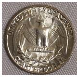 1964-D MS63 Washington Silver Quarter & 1964-D MS68 Washington Silver Quarter