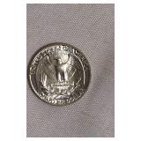 1964-D MS63 Washington Silver Quarter & 1964-MS66 Washington Silver Quarter