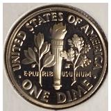 2005,2007,2008 & 2009  Roosevelt Dime Clad Proofs from the San Francisco Mint.