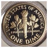 2010,2011,2012 & 2015  Roosevelt Dime Clad Proofs from the San Francisco Mint.