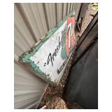 Vintage 7Up Metal Advertising Sign - Fresh Up You Like It Slogan