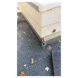 Dock storage box with dock section base