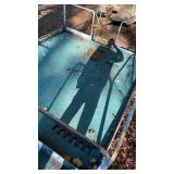 Used Pontoon Boat with trailer for parts