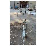 Used Pontoon Boat with trailer for parts