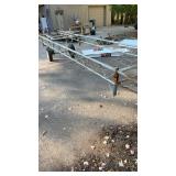 Used Pontoon Boat with trailer for parts
