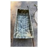 Set of 2 Poly hunting Sleds with pull Ropes and duck hunting push-pulls