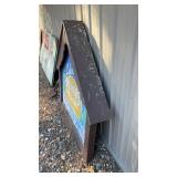 Vintage Lykins Pinehurst Resort Wooden Sign