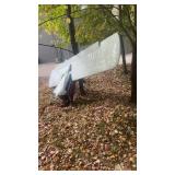 Recovered Piper Aircraft, tail and rear stabilizer and parts