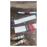 Recovered Piper Aircraft, tail and rear stabilizer and parts