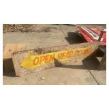 Vintage Quarterdeck on Gull Lake sign