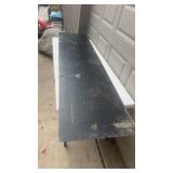 Large Vintage Restaurant Directional Sign with Arrow