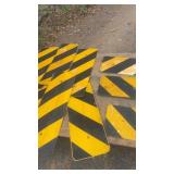 Lot of  Industrial Road Safety Sign Panels