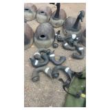 Set of 14 Canada Giant Goose Hunting Decoys with Removable Heads and Storage Bags