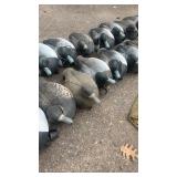 Set of 20 Duck Hunting Decoys with Mesh Carry Bag