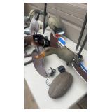 Set of 5 Motion Duck Decoys with Wings, Stakes, and Accessories