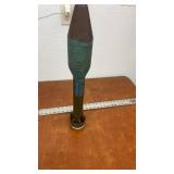 Vintage 3.5-Inch M405 Dummy Rocket Training Round Display Piece