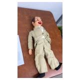 Vintage Ventriloquist Dummy Doll with Jimmy Nelson Biography