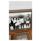 Collection of Framed Beatles and Memorabilia Prints