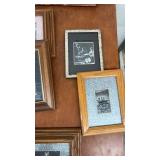 Collection of 8 Framed Beatles and Paul McCartney Memorabilia Photos