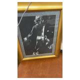 Mick Jagger Rolling Stones Framed Photos and Signed Goats Head Soup Print