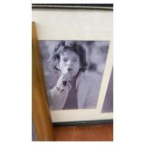 Mick Jagger Rolling Stones Framed Photos and Signed Goats Head Soup Print
