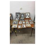 Collection of Framed Elvis Presley Photos and Memorabilia