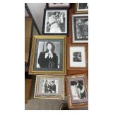Collection of Framed Elvis Presley Photos and Memorabilia