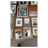 Collection of Framed Elvis Presley Photos and Memorabilia