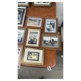 Collection of Framed Elvis Presley Photos and Memorabilia