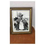 Collection of Framed Elvis Presley Photos and Memorabilia