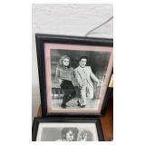 Collection of Framed Elvis Presley Photos and Memorabilia