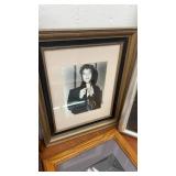 Collection of 8 Framed Elvis Presley Black and White Photographs