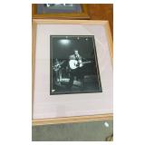 Collection of 8 Framed Elvis Presley Black and White Photographs