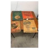 Collection of Vintage Automotive Lubrication Guides and Charts Texaco Veedol 1936-1941