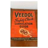 Collection of Vintage Automotive Lubrication Guides and Charts Texaco Veedol 1936-1941