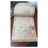 Collection of Vintage Automotive Lubrication Guides and Charts Texaco Veedol 1936-1941